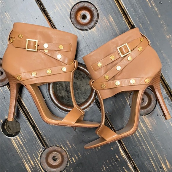 Tory Burch Embellished Strap Boot T Sandal - Picture 2 of 12